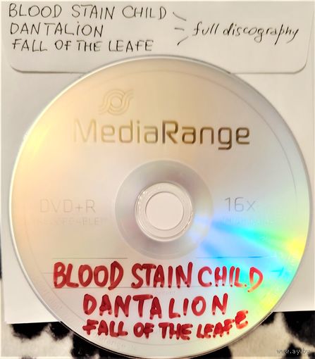 DVD MP3 дискография BLOOD STAIN CHILD, DANTALION, FALL OF THE LEAFE (Melodic Death, Athmospheric Black Metal, Modern Metal) - 1 DVD