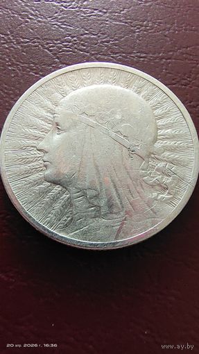 Ядвига 2 злотых 1933 серебро Польша все лоты с рубля