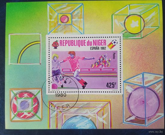 Нигер 1980 Футбол (Espana 1982)