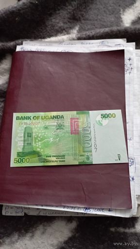 УГАНДА 5000 шиллингов 2019 год