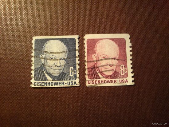 США 1970-71 гг.Дуайт Дэвид Эйзенхауэр.34-й президент США ./16а/