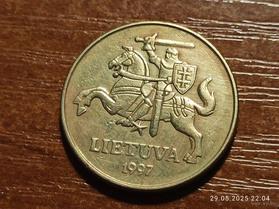 Литва 50 центов 1997