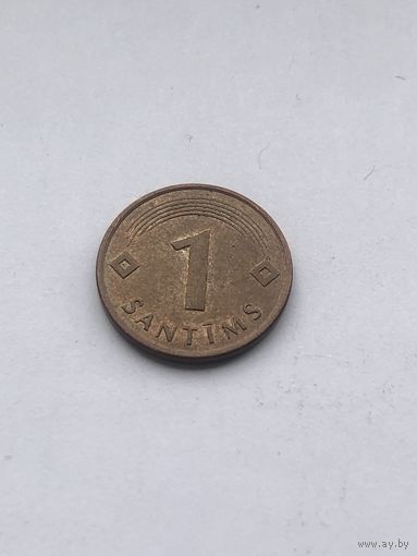 1 сантим 1997 г., Латвия