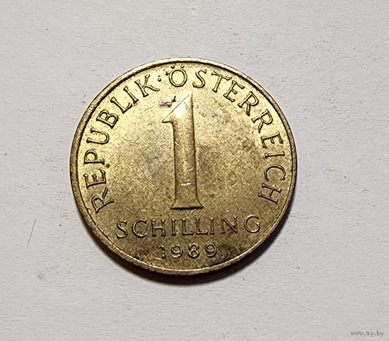 Австрия 1 шиллинг, 1989