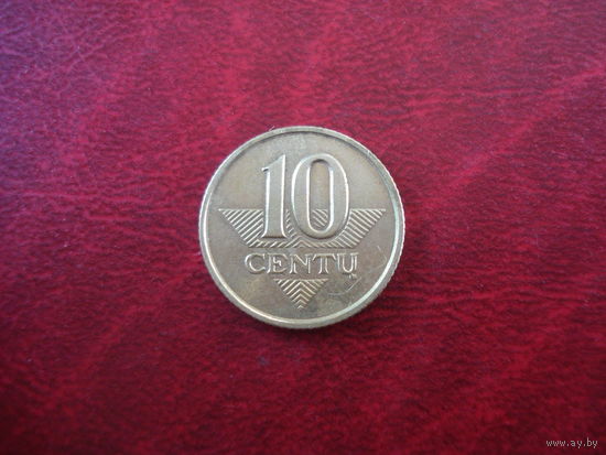 10 центов 1997 года Литва