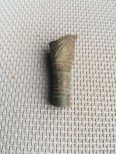 Окончание ножен кинжала с рубля!