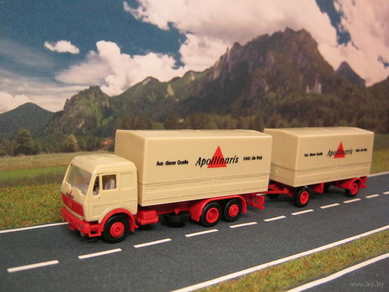 Модель грузового автомобиля Mercedes-Benz (19). Масштаб HO-1:87.