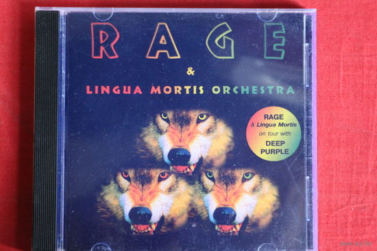 Rage, Lingua Mortis Orchestra - In Vain (1998, CD)