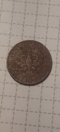 2 грош Польша 1935 год