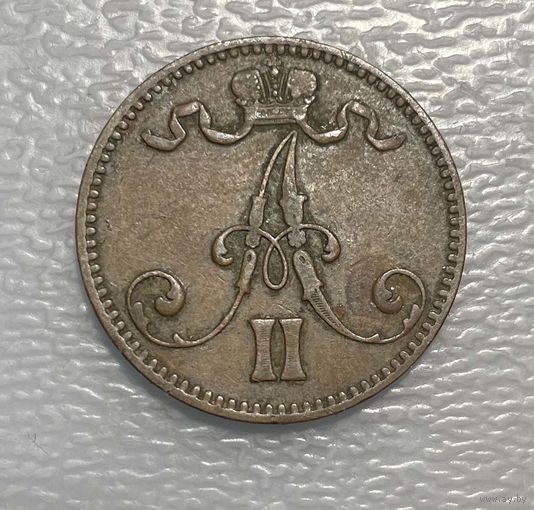 5 pennia пенни 1867