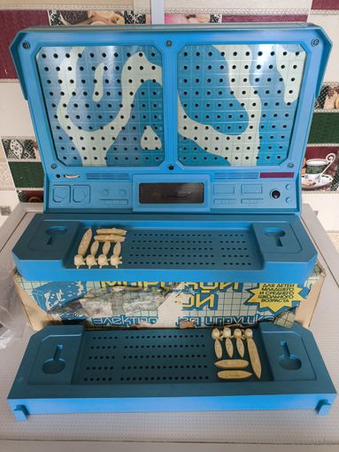 Электронная игра. Морской бой.СССР.