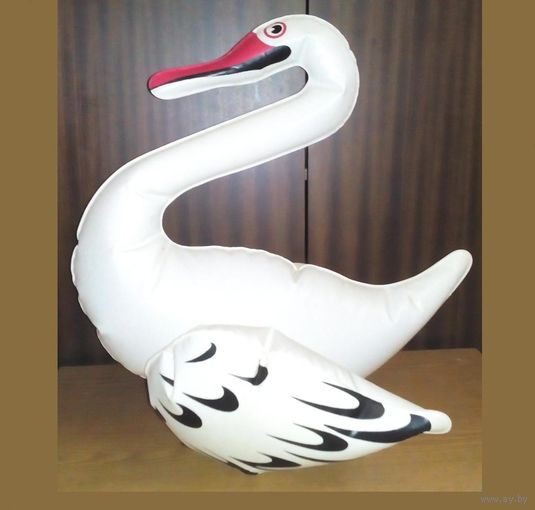 Лябедзь надувной большой лебедь. 2шт. Производство ПОИ "МИР". (swan, свон)