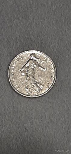 Франция 1\2 франка 1967