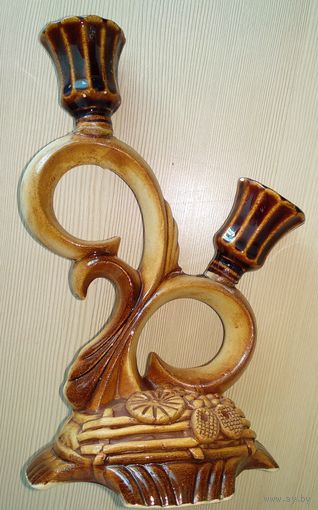 Подсвечник,керамика,клеймо,СССР