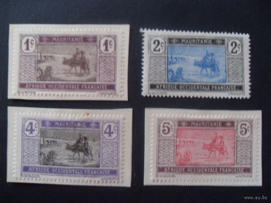 Франция. Французские колонии (Мавритания. Mi:FR-MAR) 1928