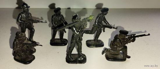 Солдатики.Modern russian paratroopers spetsnaz.
