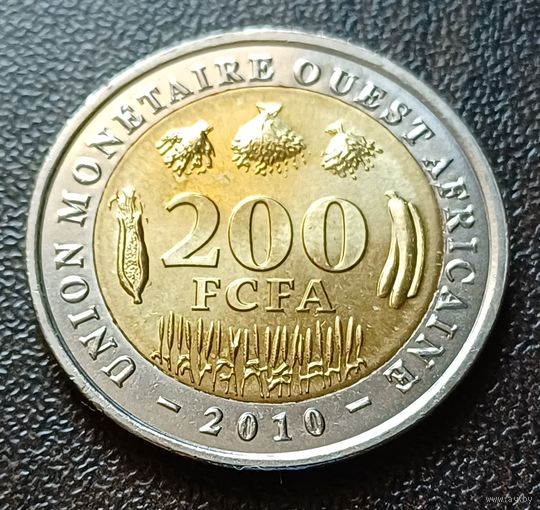 Западная Африка (ВСЕАО) 200 франков, 2010
