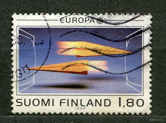 Телекоммуникация. EUROPA CEPT. Финляндия. 1988