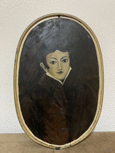 Живопись. Наив. ДВП, масло. 46х30 см.