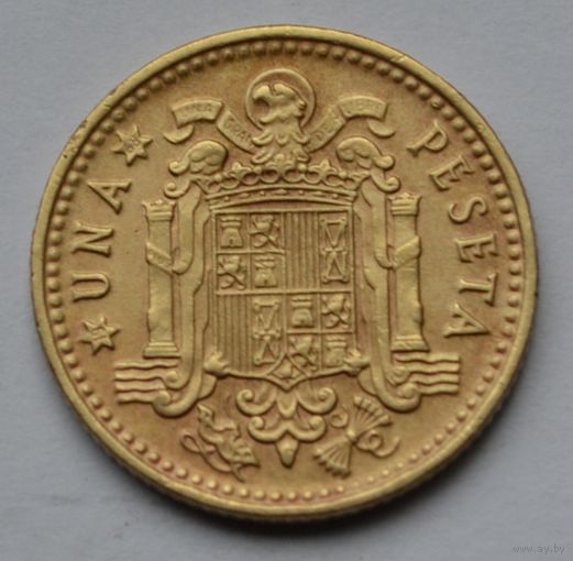 Испания, 1 песета 1966 г. (68).