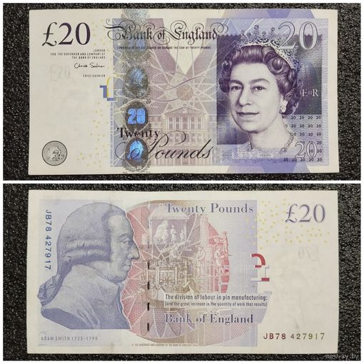20 фунтов Великобритания 2006 г.