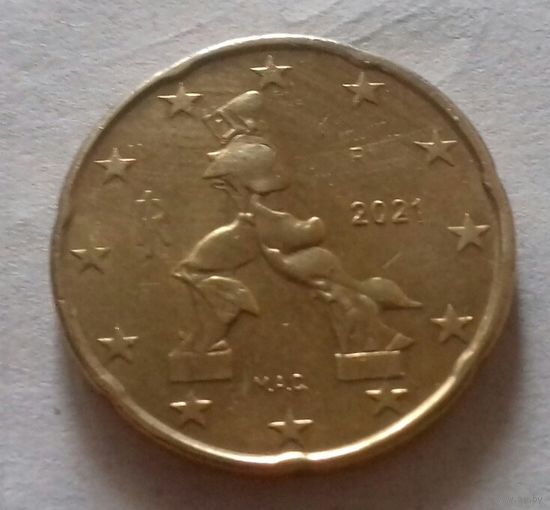20 евроцентов, Италия 2021 г.