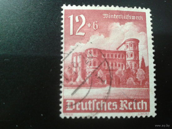 Германия 1940 зимняя помощь, здание в Трире