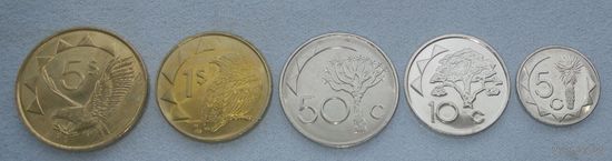 Намибия 1993-2008, (5 монет)