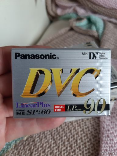 Кассета Panasonic DVC LP 90. Made in Japan.