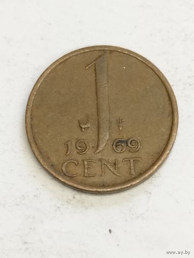 Нидерланды 1 цент 1969