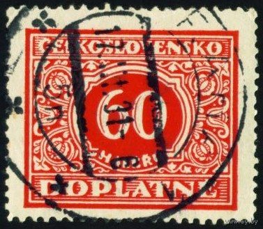 Служебная марка Чехословакия 1928 год