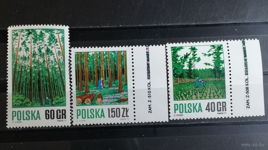 Польша 1971 охрана леса