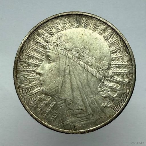 10 злотых 1932г без знака м.д. С 1 руб.