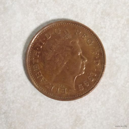 1 пенни 1999 Великобритания