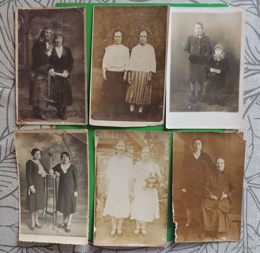 Фото "Женские пары", Зап. Бел., до 1939 г.