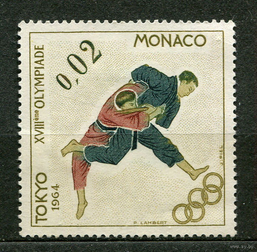 Олимпийские игры в Токио. Борьба. Монако. 1964. Чистая