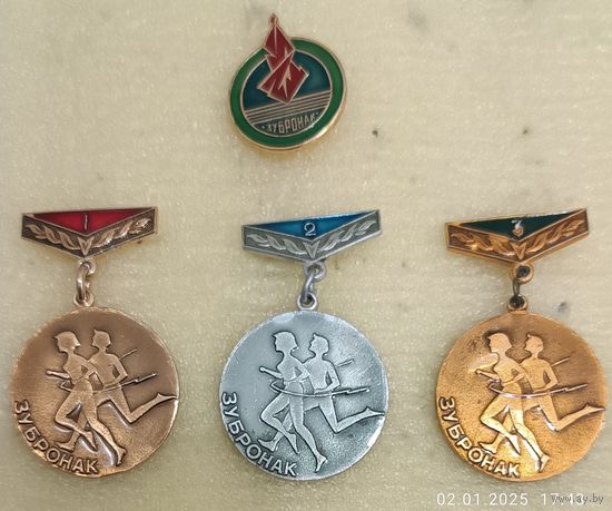 Соревнования пионерского лагеря Зубронак