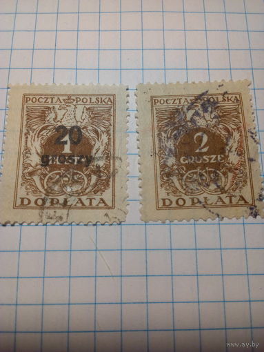 Марка Польша 1924