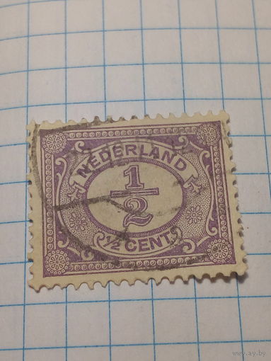Марка Нидерланды 1899 год