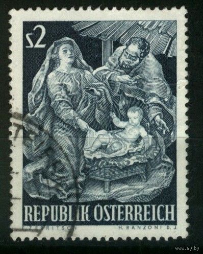 Австрия - 1963 [Mi. 1143] Гашеная (AT09)