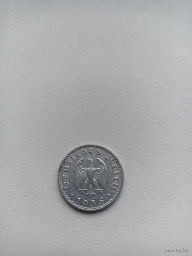 ГЕРМАНИЯ 50 пфенингов 1935 год( D)