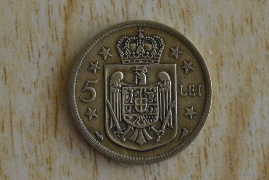 Румыния 5 лей 1930 с 1 руб