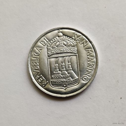 Сан-Марино 5 лир 1973 г.
