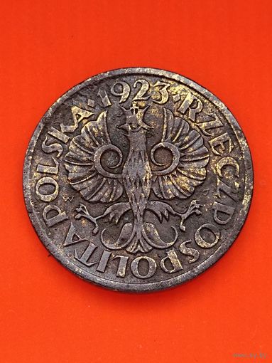 Польша 1 грош 1923 г., без мц.