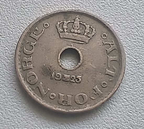 Норвегия 10 оре 1925.  1-15-25