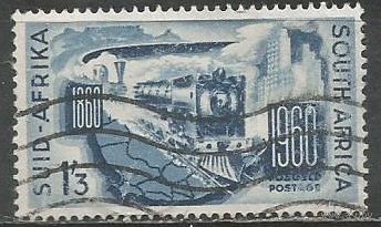 Южная Африка. 100 лет ж/дороге. 1960г. Mi#272.