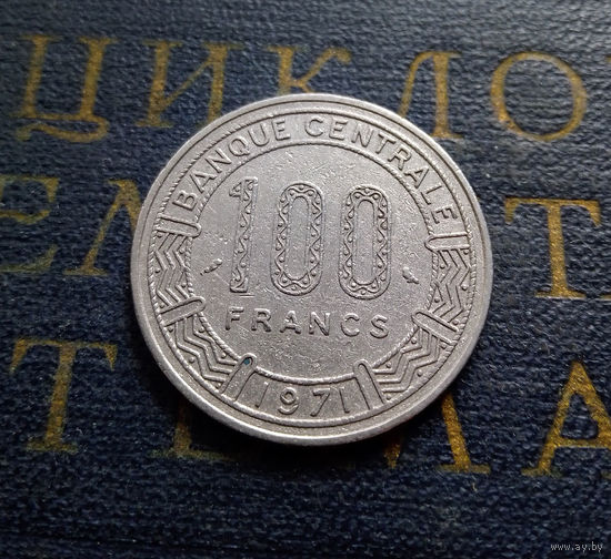 100 франков 1971 Габон #01