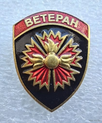 Ветеран ГРУ. Фрачный знак (фрачник). Тяжелый металл.