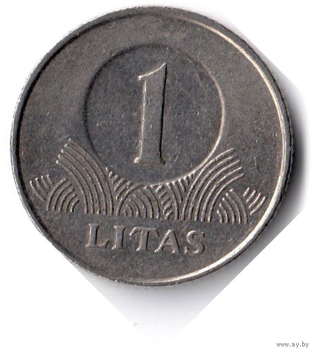 Литва. 1 лит. 2002 г.