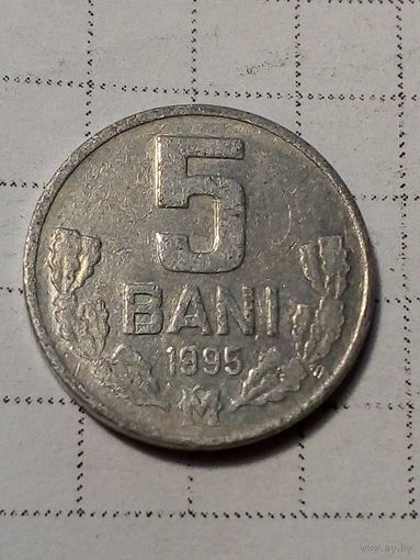 5 бани Молдова 1995 год